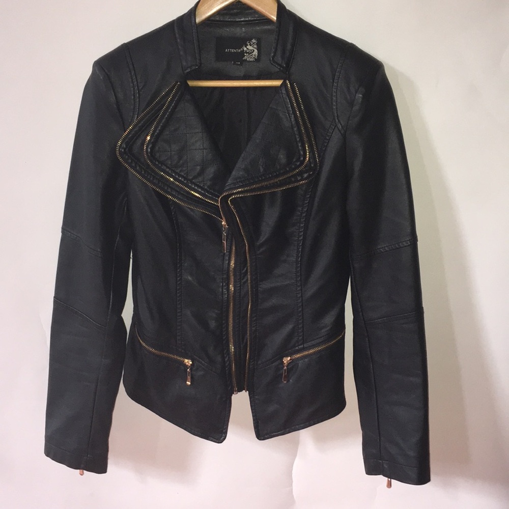 Attentif leather jackets.